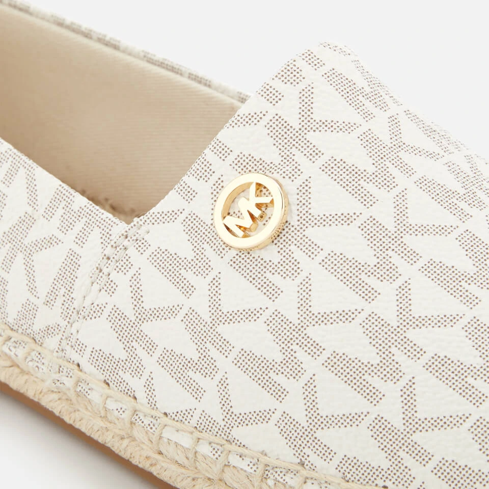 MICHAEL Michael Kors Women's Kendrick Slip-On Espadrilles - Vanilla - Image 4
