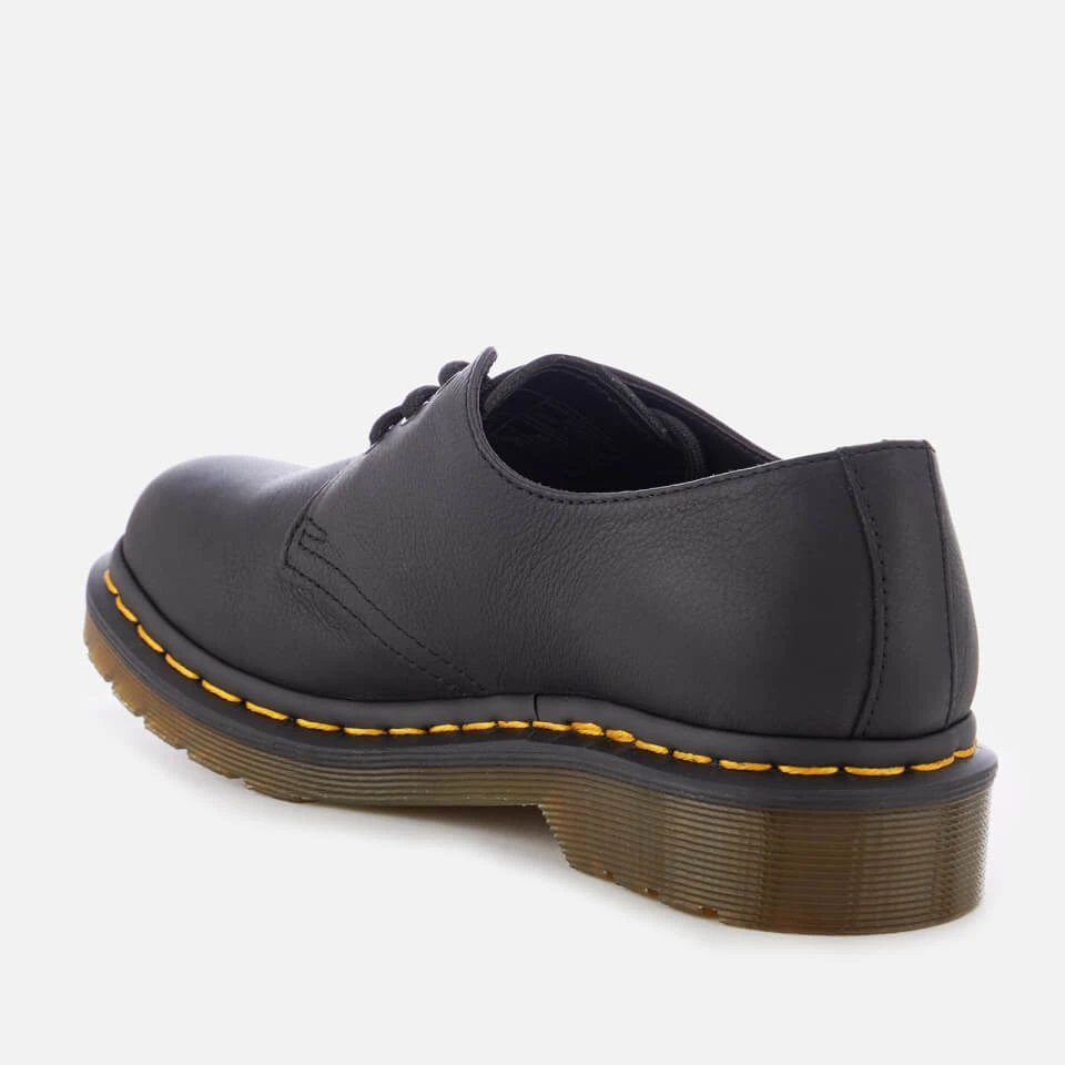 Dr. Martens Women's 1461 W Virginia Leather 3-Eye Shoes - Black - Image 2