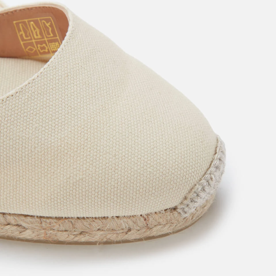 Castañer Women's Carina Wedged Espadrille Sandals - Ivory - Image 4