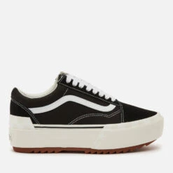 Vans Women's Old Skool Stacked Trainers - Black