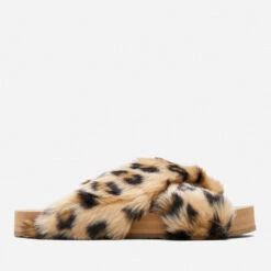 TOMS Women's Susie Vegan Eva Slippers - Natural Cheetah