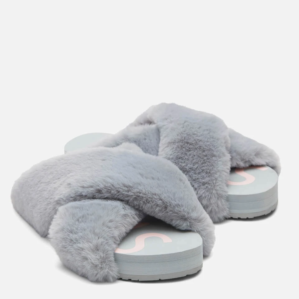 TOMS Women's Susie Vegan Eva Slippers - Mid Grey - Image 2