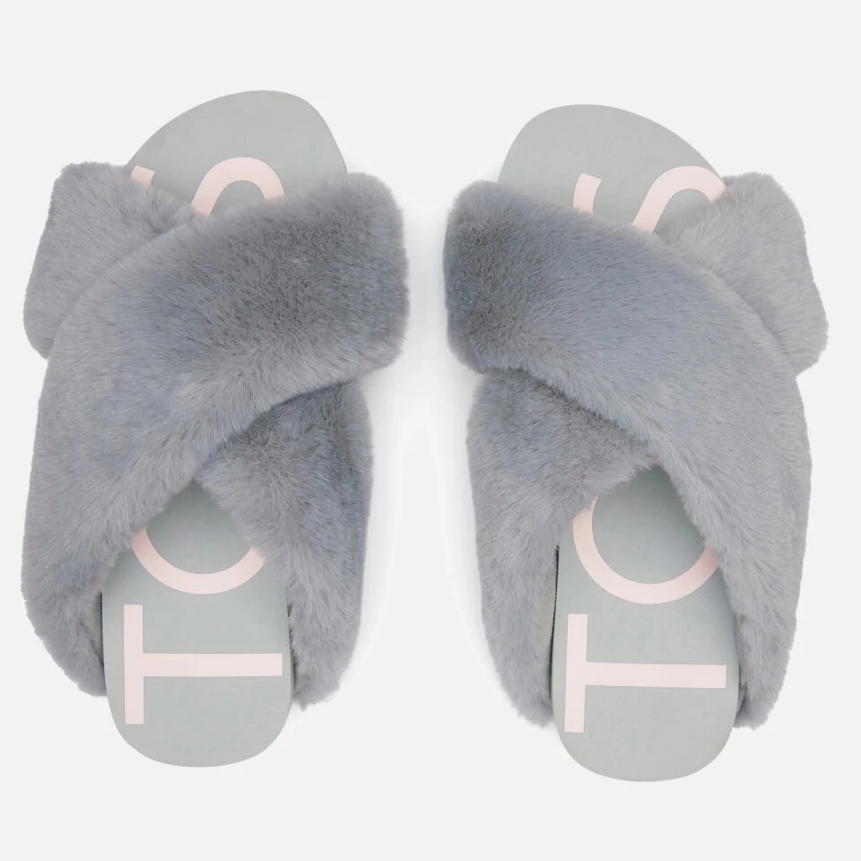 TOMS Women's Susie Vegan Eva Slippers - Mid Grey - Image 3