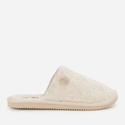 MICHAEL Michael Kors Women's Janis Slippers - Natural
