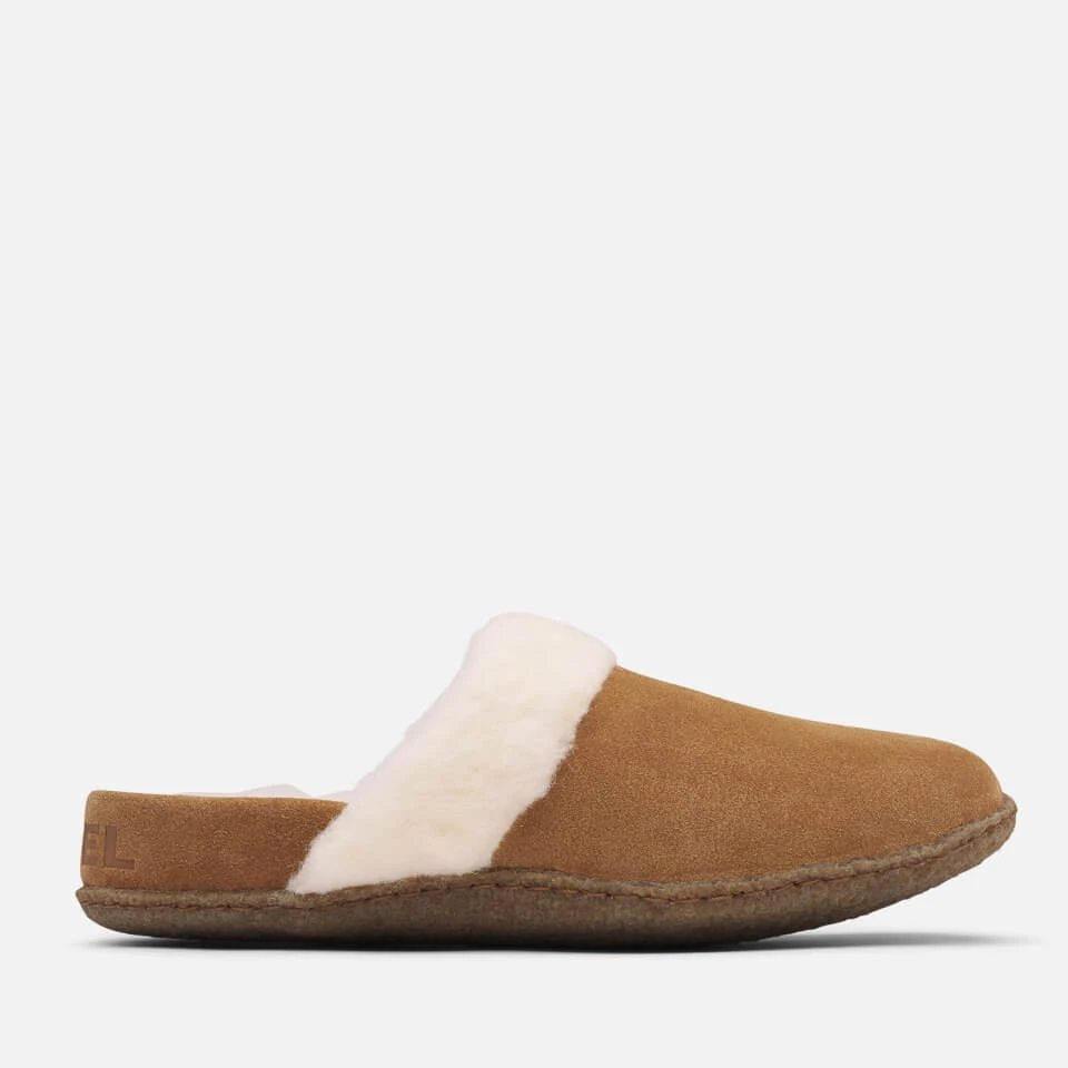 Sorel Women's Nakisk A Slide Ii Suede Slippers - Camel Brown