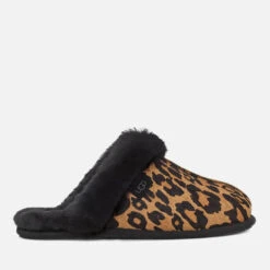 UGG Women's Scuffette Ii Panther Print Slippers - Butterscotch