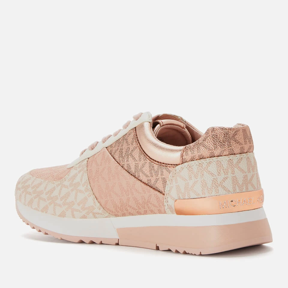 MICHAEL Michael Kors Women's Allie Running Style Trainers - Rose Gold - Image 2