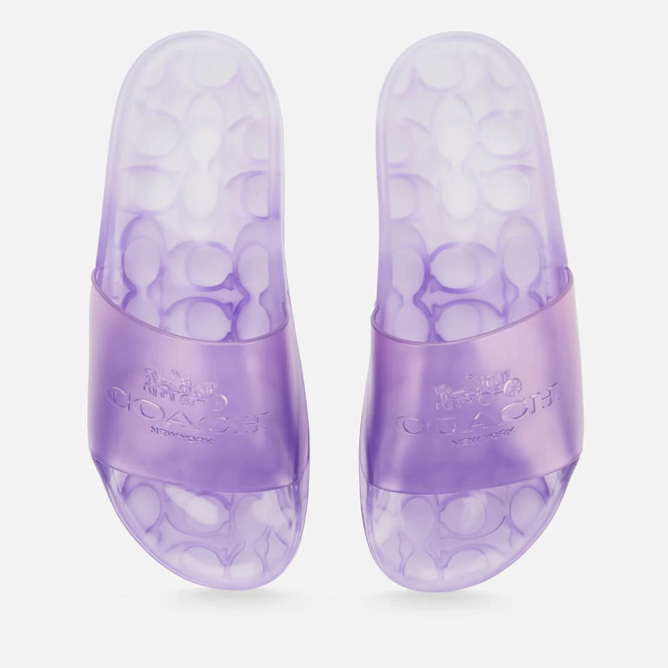 Coach Women's Ulyssa Slide Sandals - Violet - Image 2