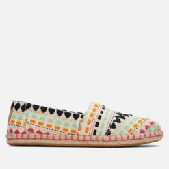 TOMS Women's Alpargata Rope Espadrilles - Natural Global Woven