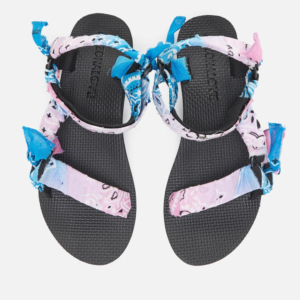 Arizona Love Women's Trekky Bandana Sandals - TDY Pink - Image 2