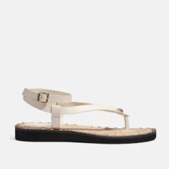 Coach Gracey Leather Sandals