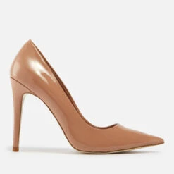 Dune Amaretto Patent Court Shoes