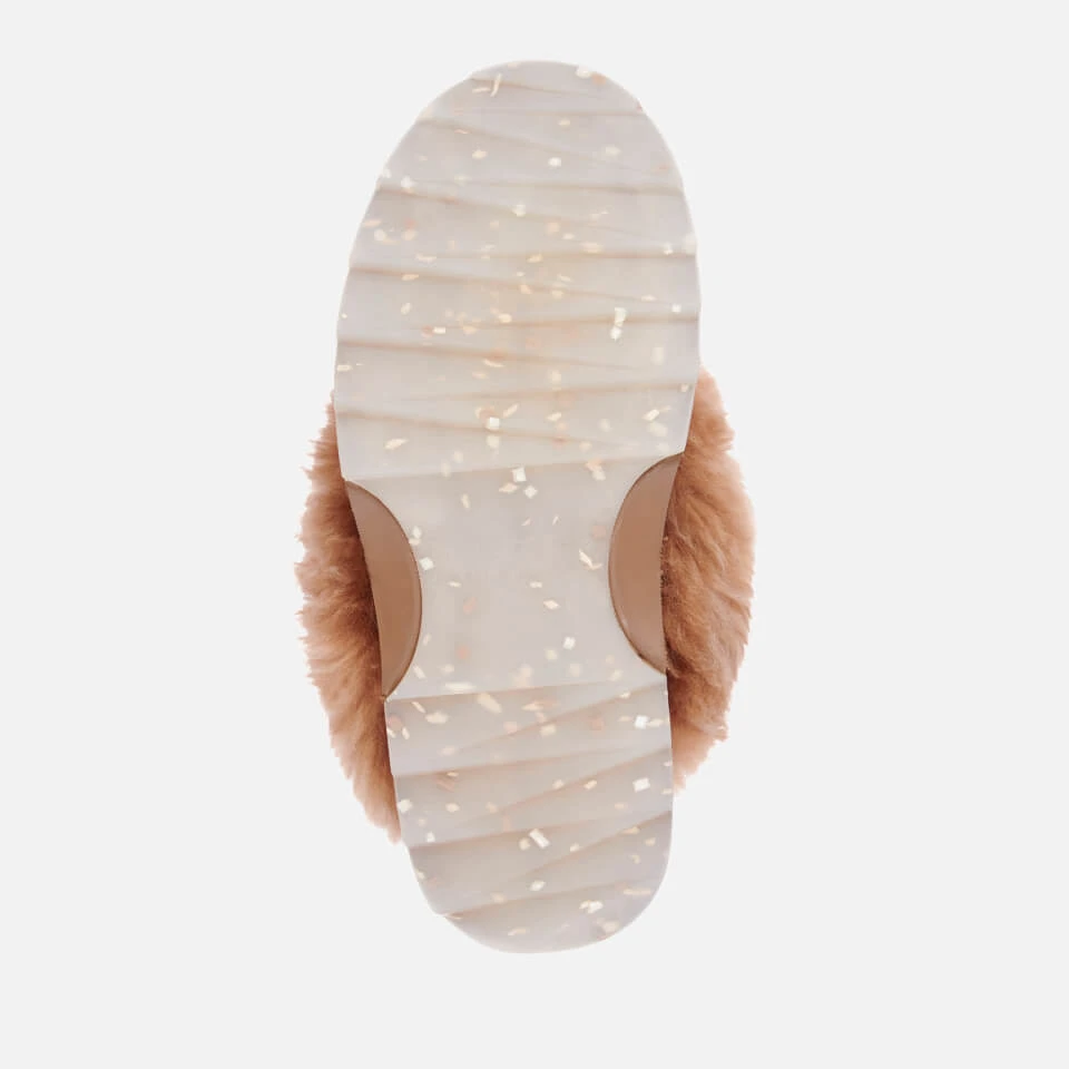 EMU Australia Jolie Sharky Curly Suede And Sheepskin Slippers - Image 4