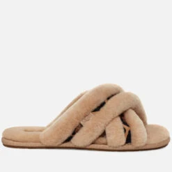 UGG Scuffita Spotty Sheepskin Slide Slippers