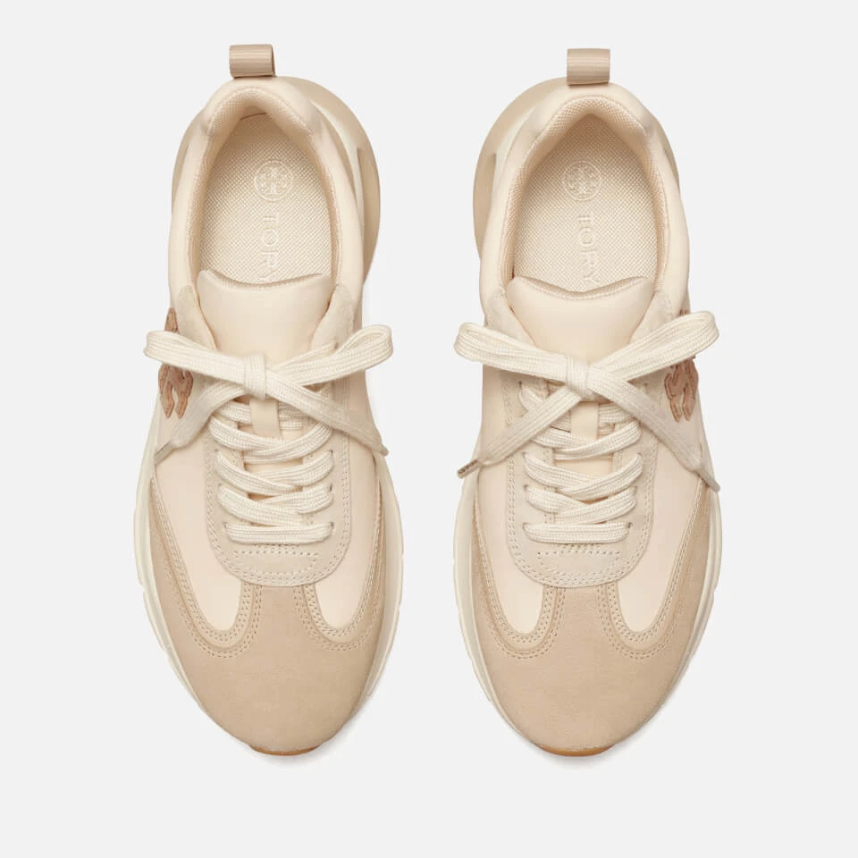 Tory Burch Good Luck Suede-Trimmed Nylon Running-Style Trainers - Image 3