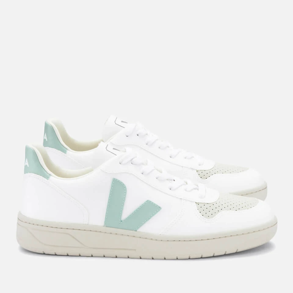 Veja V-10 Vegan Suede Trainers - Image 4