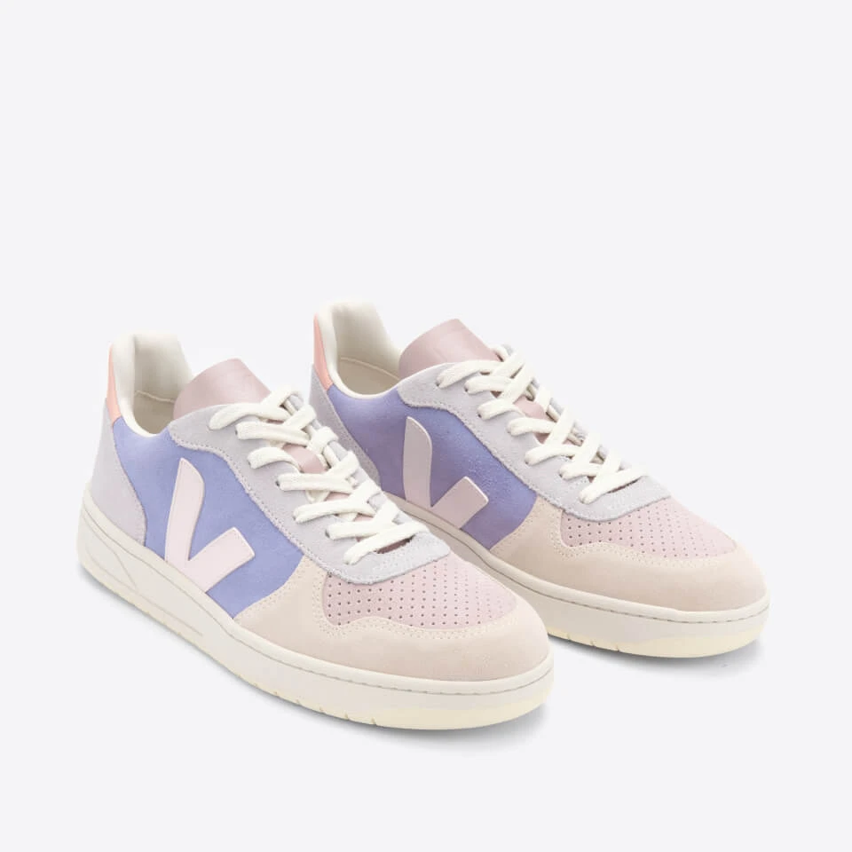 Veja V-10 Suede Trainers - Image 2