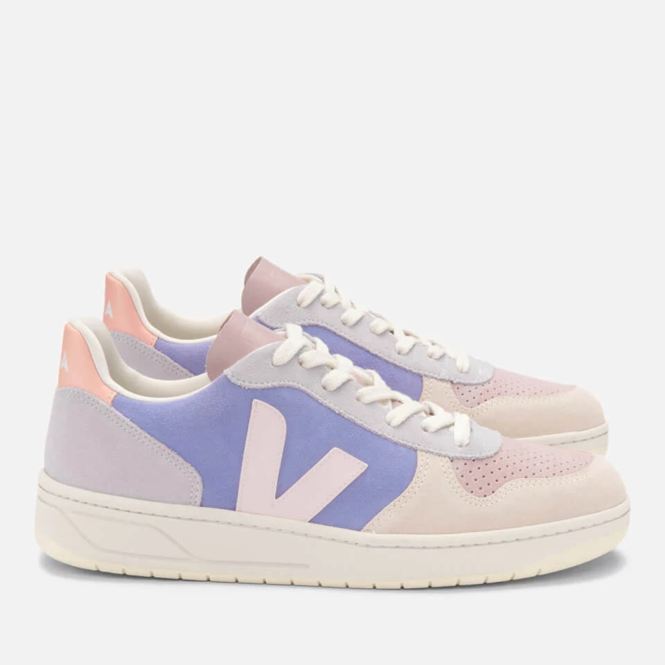 Veja V-10 Suede Trainers - Image 4