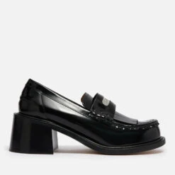 KENZO Smile Leather Heeled Loafers