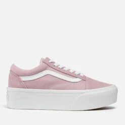 Vans Old Skool Stackform Suede And Canvas Trainers