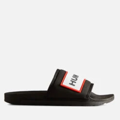 Hunter Neo Logo Rubber Sandals