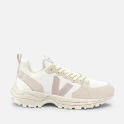 Veja Venturi Hexamesh Mesh And Suede Trainers