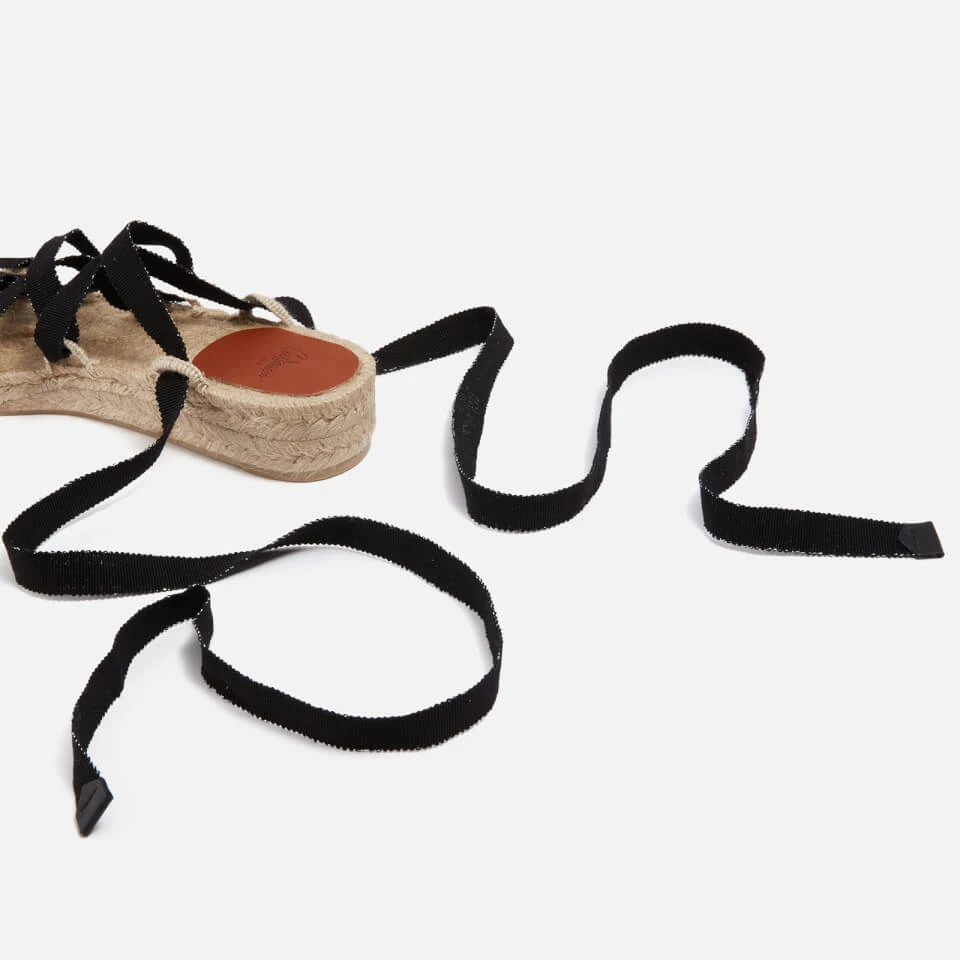 Castañer Women’s Paloma Grosgrain Espadrille Sandals - Image 3
