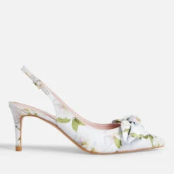 Ted Baker Women's Krili Floral-Print Woven Court Heels