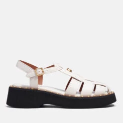 Coach Women's Vivienne Leather Sandals